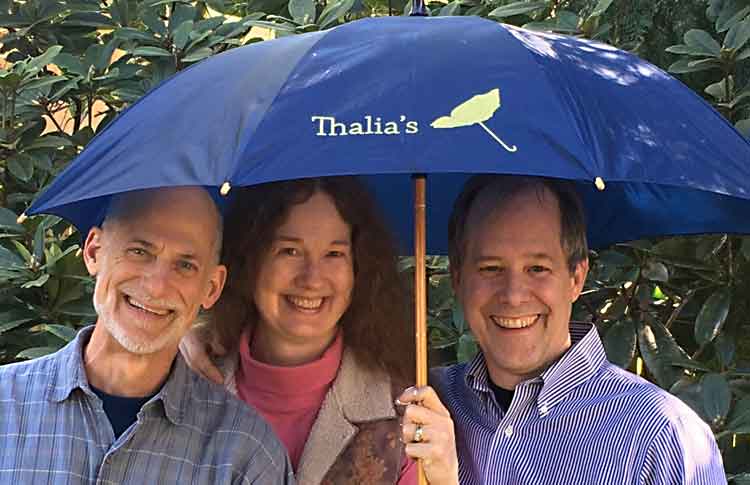 Dan, Cornelia and Terry of Thalia's Umbrella